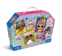 TREFL 70 el. glitter Kolorowe laleczki L.O.L [PUZZLE]