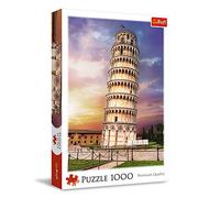 Trefl 916 10441 Turm von EA 1000 Teile, Premium Quality, für Erwachsene und Kinder ab 12 Jahren 1000pcs Pisa Tower, Coloured