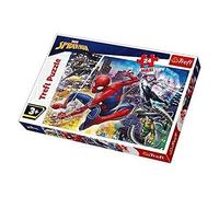 Trefl 916 14289 Unerschrockener, Marvel Spiderman EA 24 Maxiteile, für Kinder ab 3 Jahren 24pcs Maxi, Coloured, WPU-14289-01-010-01