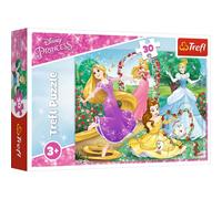 Trefl 916 18267 Eine Prinzessin sein, Disney Princess EA 30 Teile, für Kinder ab 3 Jahren 30pcs, Multicoloured