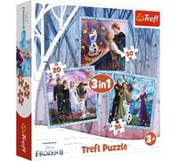 Trefl Jigsaw Puzzle Disney Frozen 2 Magical Story Kids 3 in 1