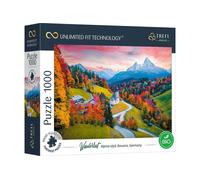 Trefl At The Foot Of Alps, Bavaria, Germany 1000 Piece Puzzle Trefl Multicolor