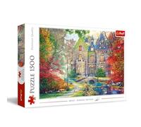 Trefl - Autumn Mansion - Puzzle 1500 Elements - DIY Game, Creative Entertainment, Fun, Classic Puzzle for Adults and Children from 12 Years