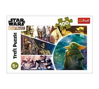 Trefl, Baby Yoda Puzzle 100 Piece Lucasfilm Star Wars for Ages 5+