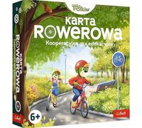 Trefl - Bike map - Cooperative educational game, Develop knowledge of traffic rules, Family board game for adults and children from 6 years old