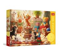 Trefl - Cat Malice - 160 Pieces - Colourful Animal Puzzle, Fun for Children from 6 Years