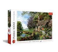 Trefl Charming Nook - 1000 Piece Jigsaw Puzzles for Adults & Children Aged 12+ Countryside Cottage Puzzle