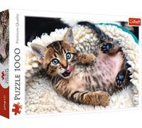 Trefl Cheerful Kitten 1000 Piece Puzzle