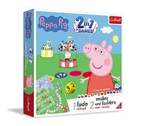 Trefl Chinese/Tubes & Ladders/Peppa Pig, 2-in-1 Game for Children Aged 4+