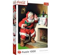 Trefl Coca-Cola 10922 1000-Piece Christmas Jigsaw Puzzle for Adults and Children from 14 Years, Multicoloured, 10922