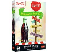 Trefl Coca-Cola: Wherever You Go 1000 Piece Puzzle