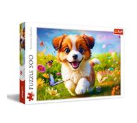 Trefl Cucciolo Felice 500 Pieces Tea with Animals, Creative Entertainment, Classic Puzzle for Adults and Children from 10 Years, Multicoloured, 37524