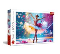 Trefl Dancing Ballerina Puzzle with 1000 Pieces, Puzzle with a Dancing Ballerina in a Flower Environment, for Adults and Children from 14 Years