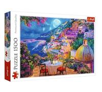 Trefl Date in Positano 1500 Pieces DIY, Creative Entertainment, Classic Puzzle for Adults and Children from 14 Years, Multicolor (26218)