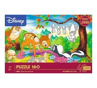 Trefl - Disney, Bambi and the Forest Friends - Puzzle 160 Pieces - Colourful Puzzle with Figures from the Bambi Cartoon Film, Fun for Children from 6 Years