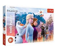 Trefl Jigsaw Puzzle Floor Childrens Kids Educational Toy Activity Learning Game 24 Maxi Disney Frozen 2 Magical Journey