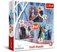 Trefl Jigsaw Puzzle Disney Frozen 2 Magical Story Kids 3 in 1