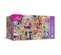 Trefl Disney Princess Collection - 8000 Piece Puzzle 71.1"x52.2" | Disney,Premium Plus, For Children and Adults Aged 15+, Series Featuring Favourite Characters, High Quality, Precisely Fitted