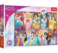 Trefl Disney Princess Portraits Puzzle Kids - 160 Pieces