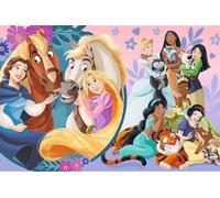 Trefl Disney Princesses, Smile of Friendship - 24 Maxi Jigsaw Puzzles - 24 Large Pieces Creative Entertainment for Children Aged 3+