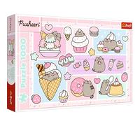 Trefl, Dolce Pusheen-10938 1000-Piece Creative Entertainment Puzzle for Adults and Children from 14 Years, Multicoloured, 10938