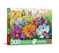 Trefl EasyPiece Jigsaw Puzzle: Insects in the Meadow-300 Large Pieces, Easy to Assemble, for Adults and Children from 10 Years, Multicoloured, 23103