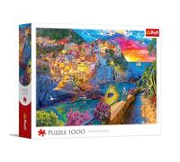 Trefl - Evening Walk in Cinque Terre - 1000 Pieces - DIY Jigsaw Puzzle, Creative Entertainment, Classic Puzzle for Adults and Children Aged 14 and up