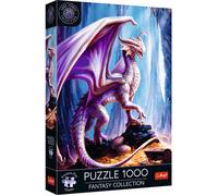 Trefl Premium Plus Quality Fantasy Collection - Treasure Guardian - 1000 Pieces, Fantasy World Images Series, Anne Stokes, for Adults and Children from 12 Years