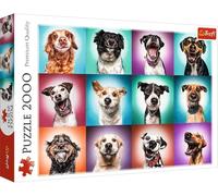 Trefl Funny Dog Portraits Puzzle Adults & Kids - 2000 Pieces