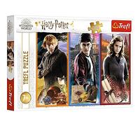 Trefl Harry Potter Puzzle - 200 Piece Jigsaw Puzzles for Adults & Children - 'In The World Of Magic & Witchcraft' Wizarding World Harry Ron & Hermione Puzzle
