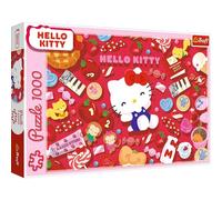 Trefl - Hello Kitty - 1000 Piece Jigsaw Puzzle - Christmas Jigsaw Puzzle for Adults and Children Ages 14