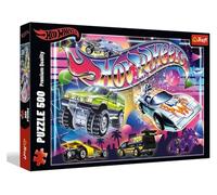 Trefl - Hot Wheels: The 1980s - 500 Piece - DIY Jigsaw Puzzle, Creative Entertainment for Adults and Kids 10+