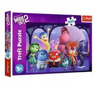 Trefl - Inside Out 2, Everything Stands Head - Puzzle 100 Pieces - Colourful Puzzle with Heroes of the TV Series, Creative Entertainment, Game for Children from 5 Years