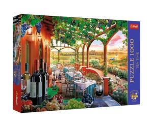 Trefl Italian Vineyard 1000 Piece Jigsaw Puzzle for Adults & Kids Aged 12+ Premium Plus Tea Time Puzzles
