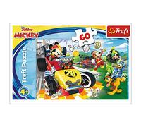 Trefl Jigsaw Puzzle 60 pieces - Disney Mickey and the Roadster Racers