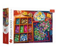Trefl Jigsaw Puzzle Evening With Puzzles Family - 3000 Pieces