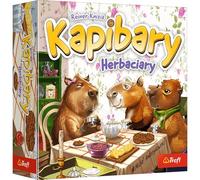Trefl - Kapibars Tee - Family Game, Strategy, Planning and Logical Thinking, for Adults and Children from 8 Years
