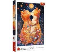 Trefl Kiss in the Moonlight - 500 Piece Puzzle - DIY Puzzle Creative Entertainment for Adults and Kids 10+ Years