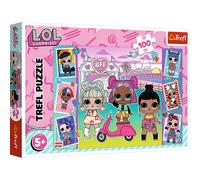 Trefl L.O.L. Surprise! 100 Piece Jigsaw Puzzles for Kids - Dolls Puzzle for Children - For Ages 5+
