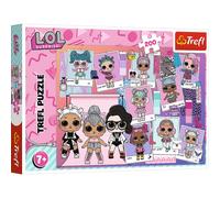 Trefl L.O.L. Surprise! 200 Piece Jigsaw Puzzles for Kids - Lovely Dolls Puzzle for Children - For Ages 7+