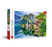 Trefl Lake Hallstatt Austria - 1000 Piece Jigsaw Puzzles for Adults & Children Aged 12+ - Landscape Mountains Scene Lake Puzzle