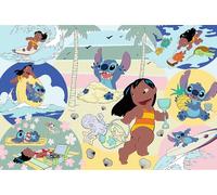 Trefl - Lilo & Stitch, Stitch Rules - Puzzle 160 Pieces - Colourful Puzzle with Lilo and Stitch, Creative Entertainment, Fun for Children from 6 Years