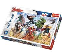 Trefl 916 15368 Bereit, die Welt zu retten, Marvel Avengers EA 160 Teile, f?r Kinder ab 6 Jahren 160pcs, Coloured