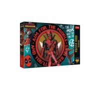 Trefl Premium Plus Quality - Puzzle Deadpool - 1000 Elements, Puzzle Series with Favourite Heroes, Ideal Adaptation of Pieces, for Adults and Children from 12 Years