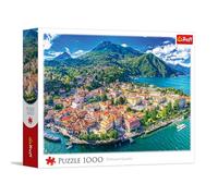 Trefl Menaggio on Lake Como, Italy - 1000 Pieces - DIY Jigsaw Puzzle, Creative Entertainment, Classic Puzzle for Adults and Teens Ages 14+