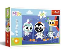 Trefl - Milo, Es ist soweit Milo kennenzulernen - Puzzle 60 Pieces - Colourful Puzzle with Heroes of the TV Series, Creative Entertainment, Game for Children from 4 Years
