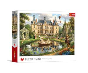 Trefl Palace by the Water - 1500 Piece Puzzle 33.5"x22.8" | DIY, Creative Entertainment, Classic Jigsaw, 14+