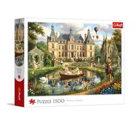 Trefl - Palace by The Water - 1500-piece Puzzle - DIY Puzzle, Creative Entertainment, Classic Puzzle for Adults and Children Aged 14 and up