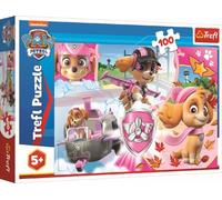 Trefl Paw Patrol 100 Piece Jigsaw Puzzles For Kids - Skye & Everest Character Puzzle For Children Easy Hold - For Ages 5+