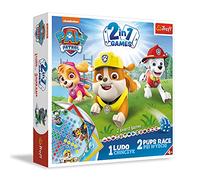 Trefl Paw Patrol Game Board, Multicolor, 2-in-1